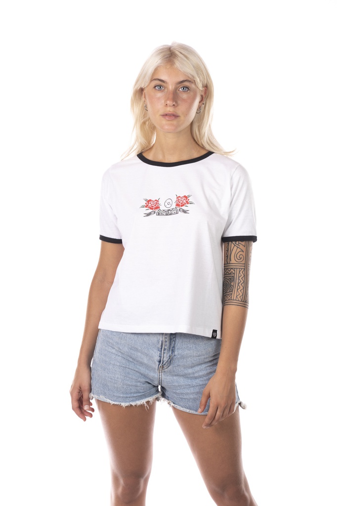 REMERA MANGAS CORTAS MUJER - ANDANDO