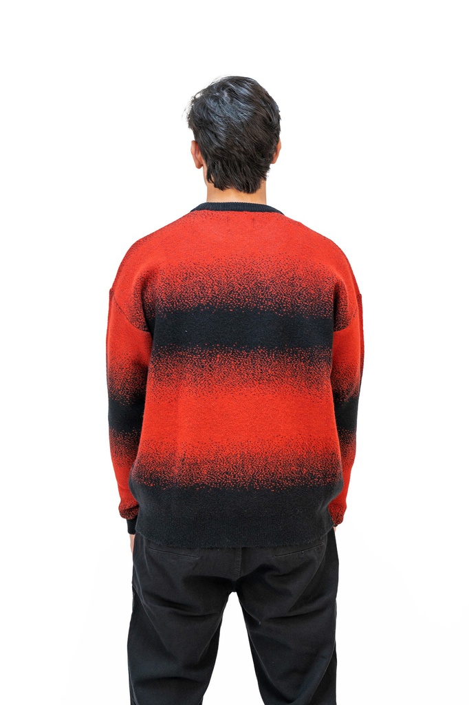 SWEATER - GRADIENT VINO