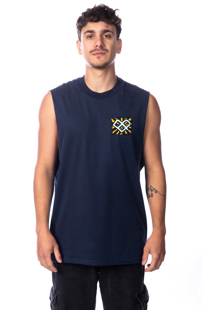 REMERA SIN MANGA RELAXED - CONKA