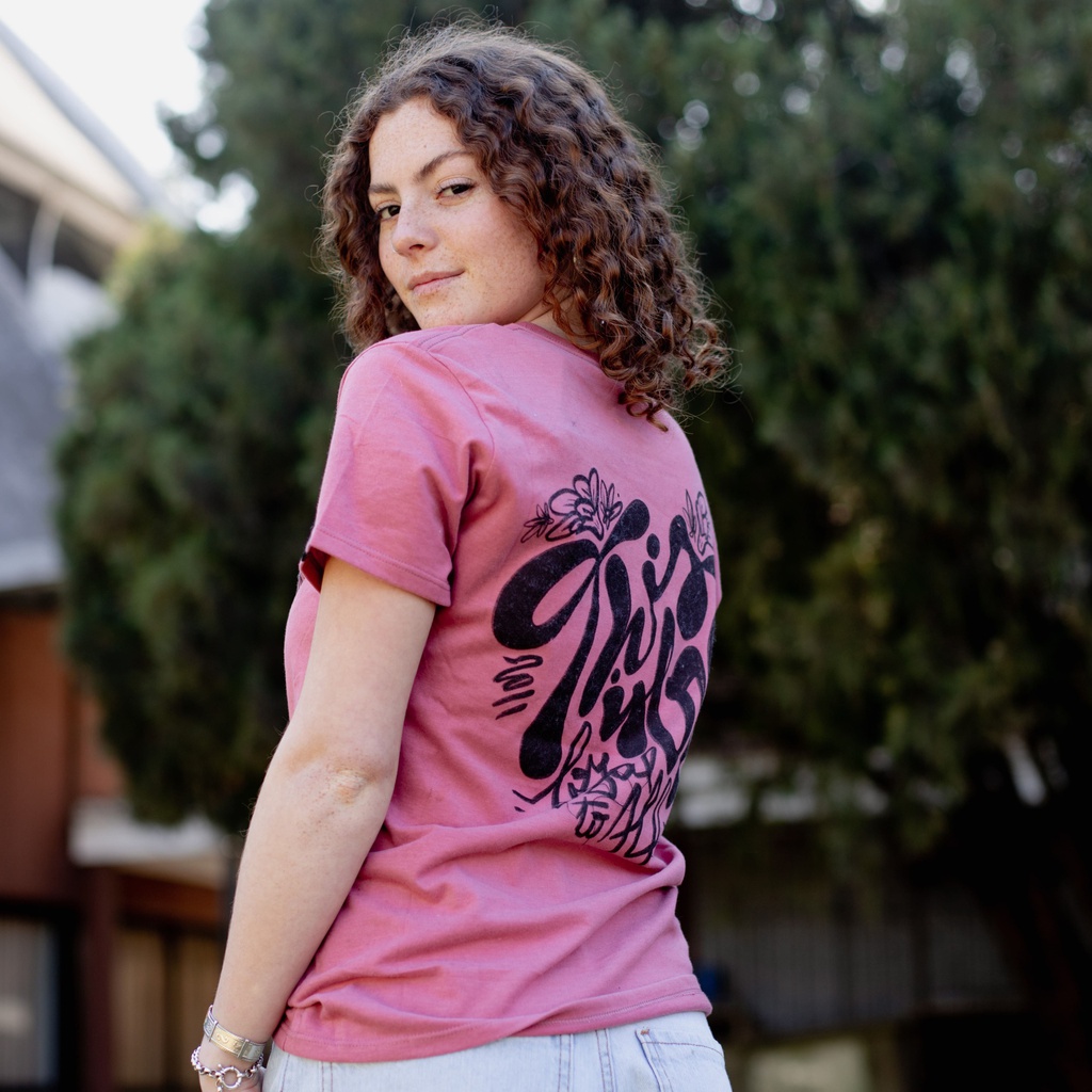 REMERA MANGA CORTA MUJER - PRIMAVERA