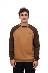 [069215134] BUZO CUELLO REDONDO COMBINADO - COCOA